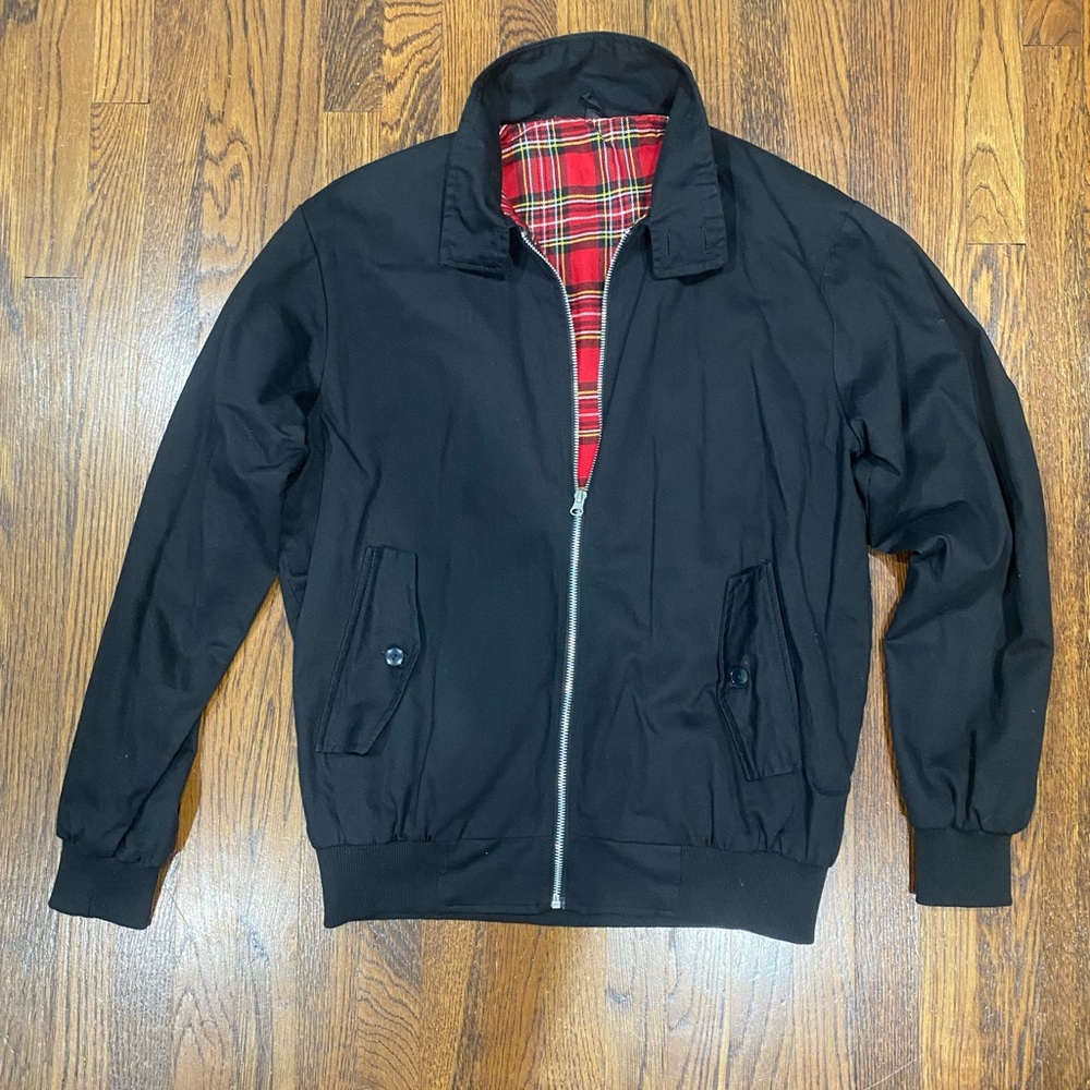 Black Harrington Jacket size small